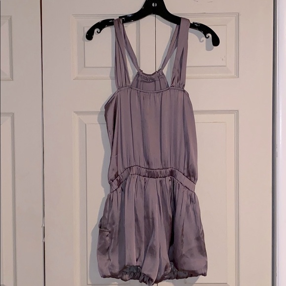 Holiday Romper Faux Silk - Picture 2 of 3